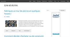 Desktop Screenshot of lireetecrire.com
